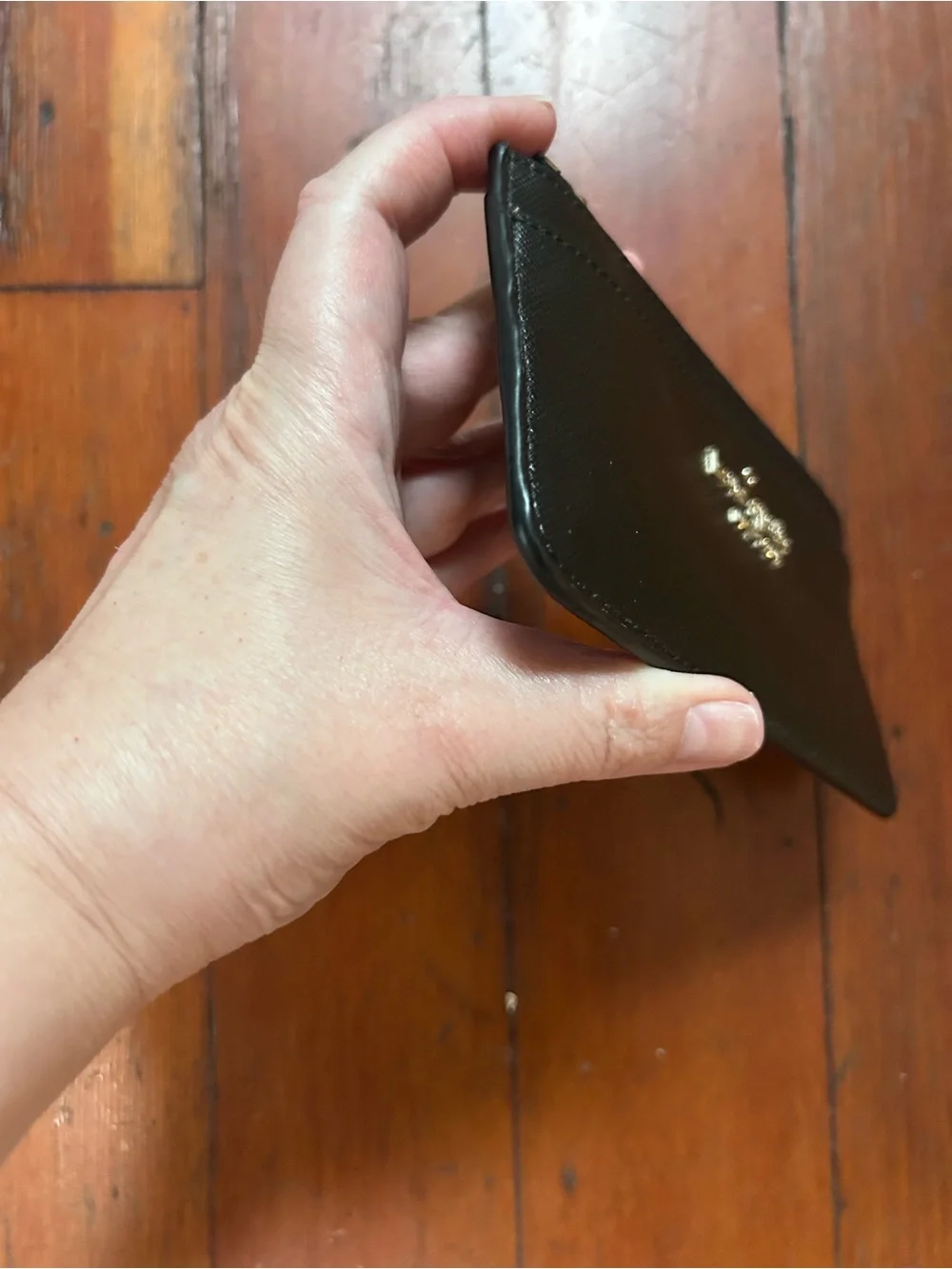 Kate Spade Staci Large Slim Card Holder in Black